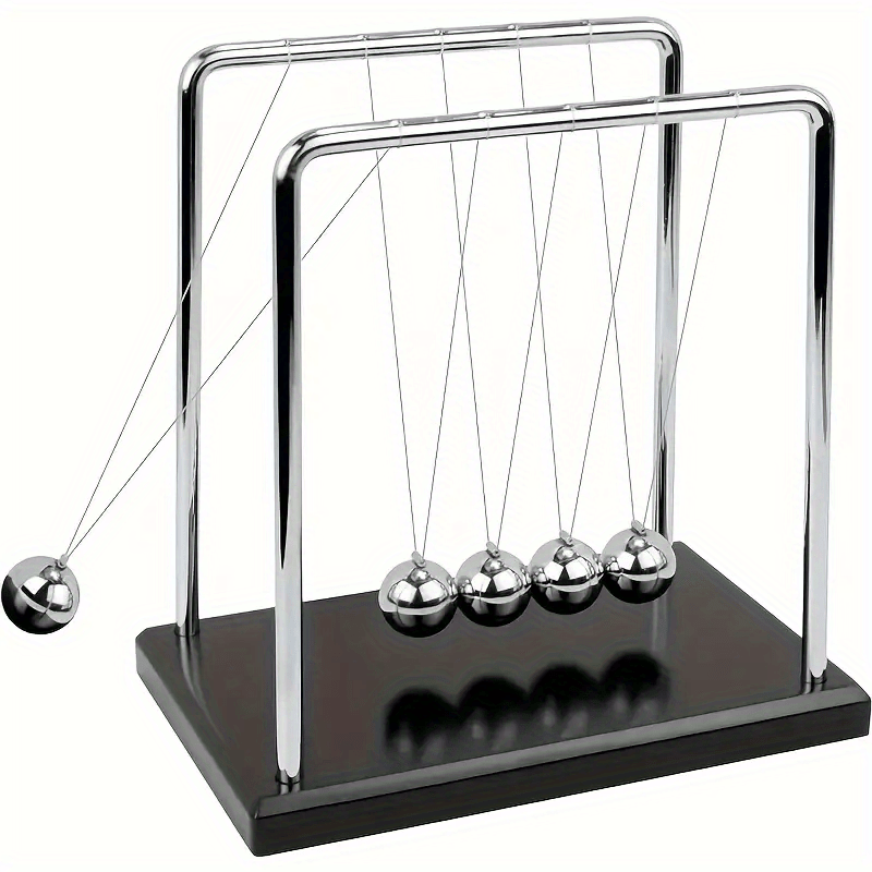 Newton Cradle Large - Cuna de Newton moderna, bolas de