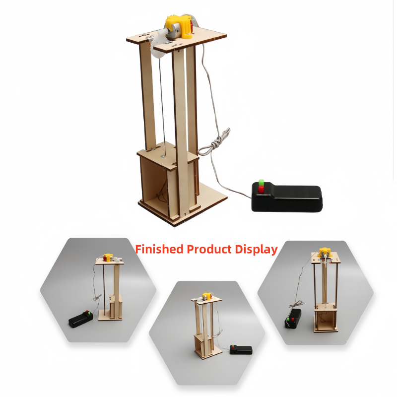 Science Project Diy - Kit de elevador de elevación con
