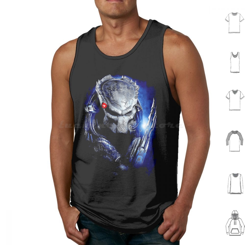Science Hunter - The-Blue Tank Tops chaleco sin mangas