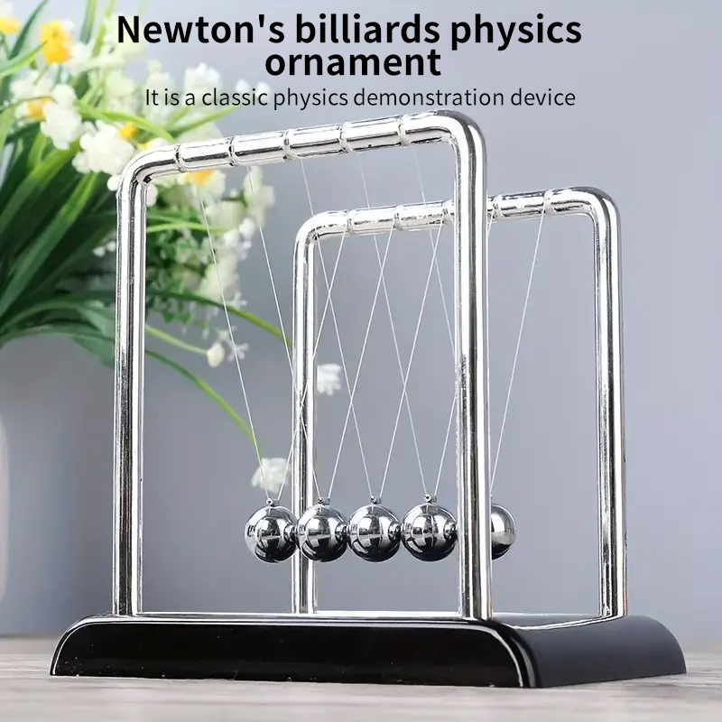 Cuna de Newton, bola de acero  - Newton Cradle Large reseña y precio