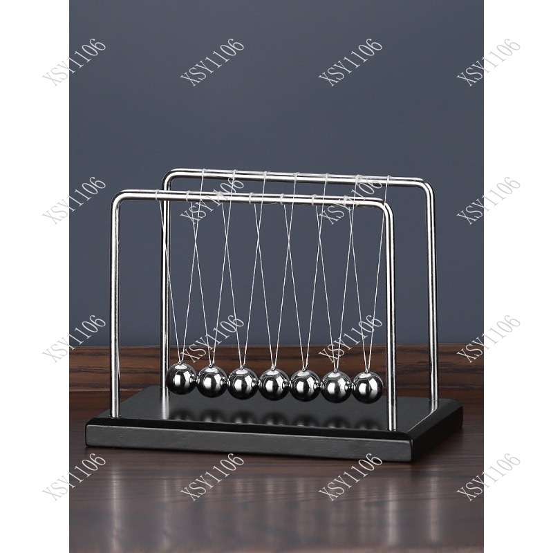 Cuna de Newton de 7 bolas, dec - Newton Cradle Large reseña y precio