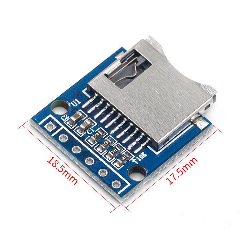 3 Conectores de Tarjeta TF sin - Science Project Diy reseña y precio