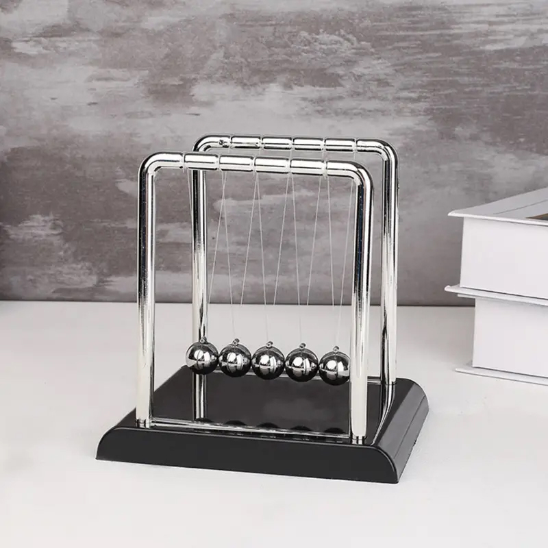 Bolas de equilibrio de péndulo - Newton Cradle Large reseña y precio