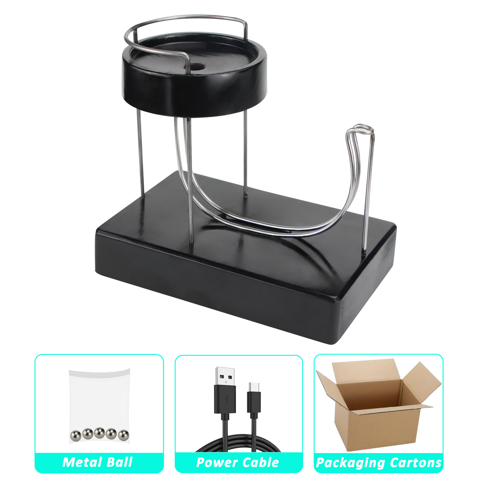 Máquina de plástico perpetuo d - Newton Cradle Large reseña y precio