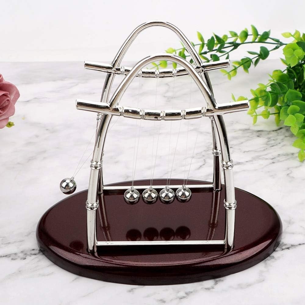 Cuna de Newton con Bolas de Ac - Newton Cradle Large reseña y precio