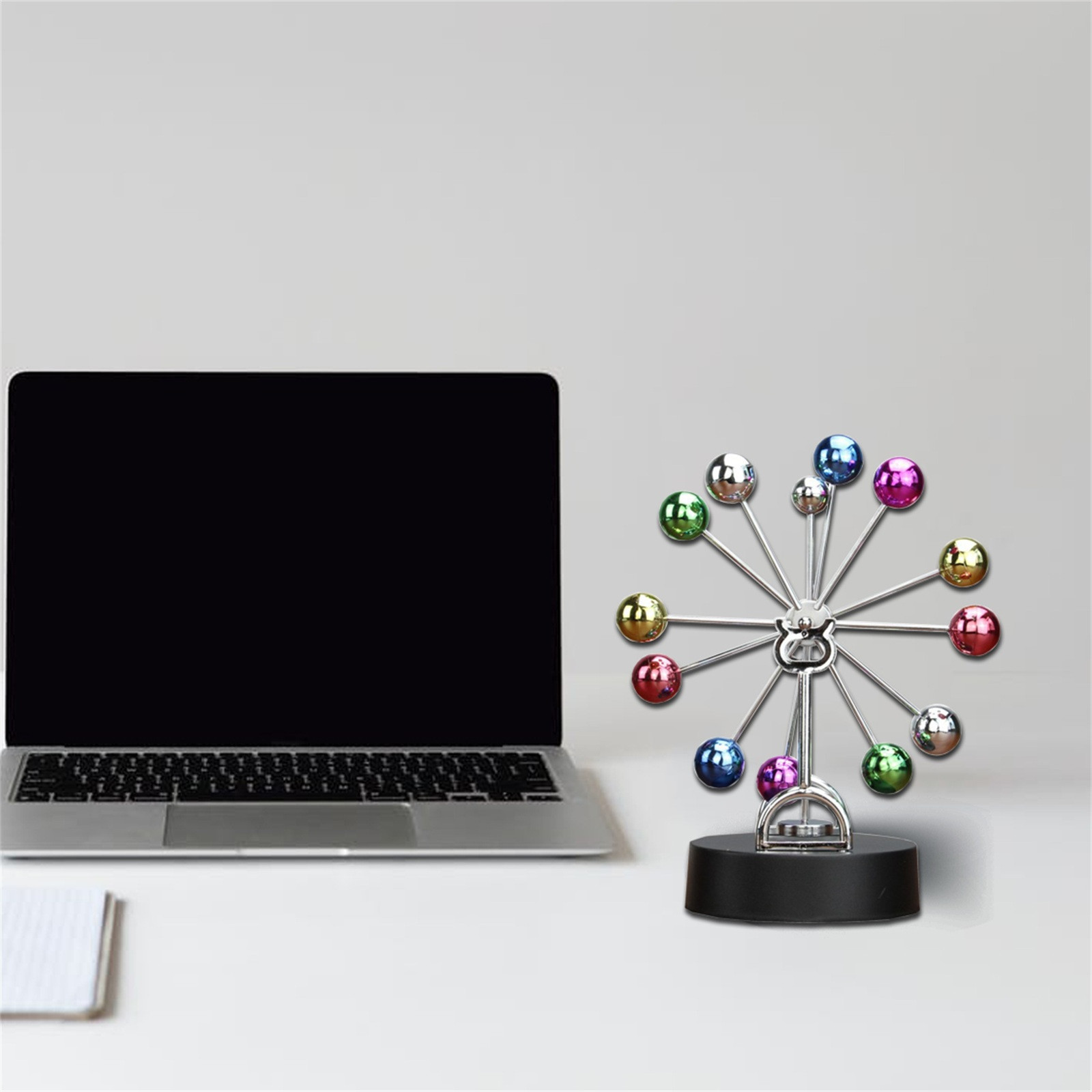 Máquina de movimiento perpetuo - Newton Cradle Large reseña y precio
