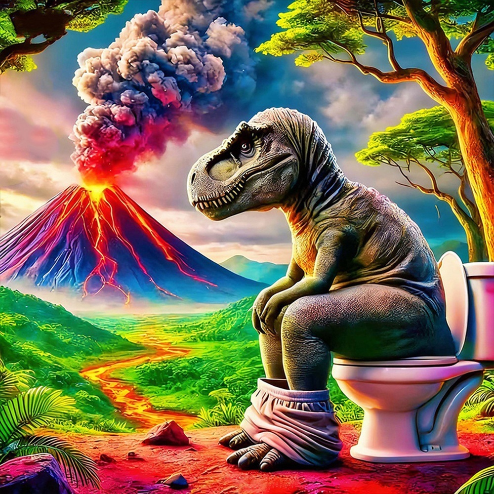 EverShine Kit de Pintura de Di - Volcano Kit Eruption reseña y precio