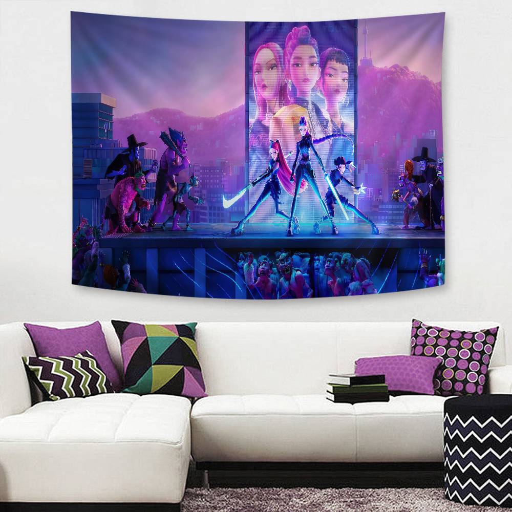 Tapiz Decorativo Kpop D-Demon  - Science Hunter reseña y precio