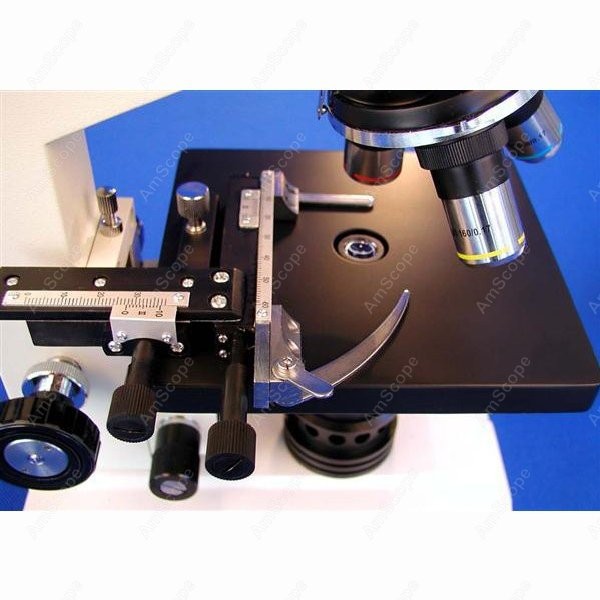 Microscopio Biológico Binocula - Amscope Microscope Compound 40X-1000X reseña y precio